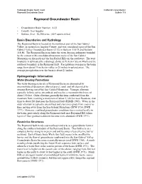 B118 Basin Boundary Description 2003 –4 023 Raymond