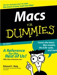 For Dummies Macs for Dummies 9Th Ed.Pdf