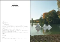 GEORGE RICKEY Three Squares Vertical Diagonal II