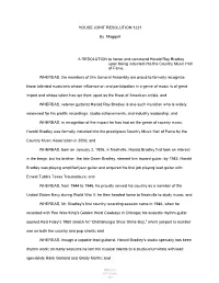 HOUSE JOINT RESOLUTION 1221 by Maggart a RESOLUTION To