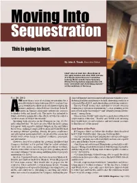 Moving Into Sequestration