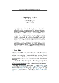 Demystifying Dilation