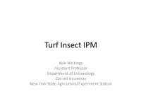 Turf Insect Diagnostics -Required Knowledge/Skills
