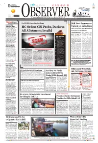 HC Orders CBI Probe, Declares All Allotments Invalid