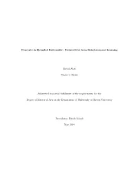 Concepts in Bounded Rationality: Perspectives from Reinforcement Learning
