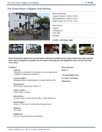 The Cross Keys in Kippen Near Stirling