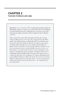 CHAPTER 2 Forensic Evidence and Labs