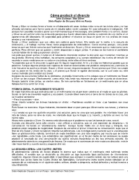 Como Predecir El Divorcio