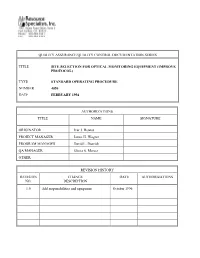 IMPROVE Nephelometer Sops.Pdf