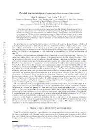 Physical Implementations of Quantum Absorption Refrigerators