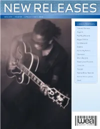 Audio + Video 4/27/10 Audio & Video Releases *Click on the Artist Names to Be Taken Directly to the Sell Sheet
