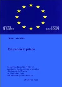 Education in Prison.Pdf