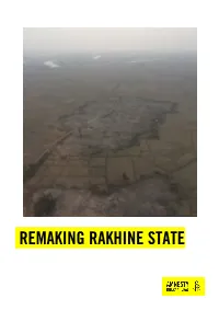 Remaking Rakhine State