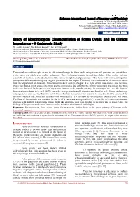 Study of Morphological Characteristics of Fossa Ovalis and Its Clinical Importance - a Cadaveric Study Dr