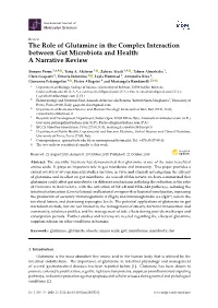 The Role of Glutamine in the Complex Interaction Between Gut Microbiota and Health: a Narrative Review
