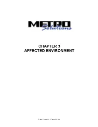 Chapter 3 Affected Environment