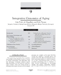 Chapter 9. Integrative Genomics of Aging