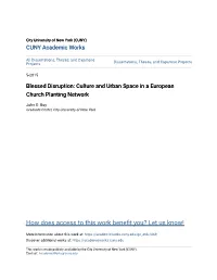 Culture and Urban Space in a European Church Planting Network