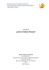 „Leben in Selters (Taunus)“