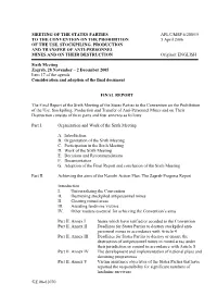 Meeting of the States Parties Aplc/Msp.6/2005/5 to The