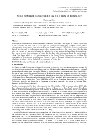 Socio-Historical Background of the Bajo Tribe in Tomini Bay