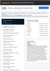 202 Light Rail Time Schedule & Line Route