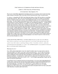 Edited Gregerson on Marketing Health