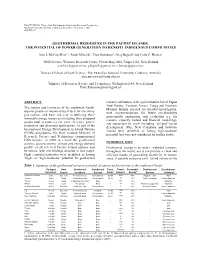 Geothermal Resources in the Pacific Islands: Potential for Power Generation to Benefit Indigenous Communities