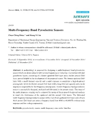 Multi-Frequency Band Pyroelectric Sensors