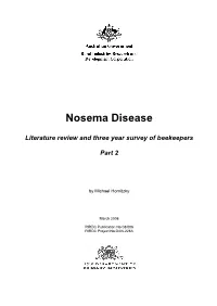 Nosema Disease
