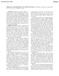 Subglacial and Submarine Volcanism in Iceland