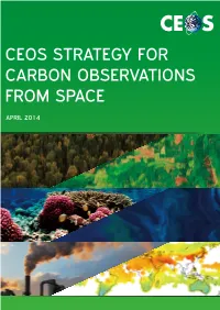 CEOS Strategy for Carbon Observations from Space