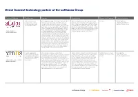 Direct Connect Technology Partner of the Lufthansa Group
