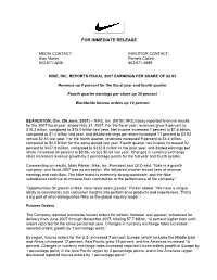For Immediate Release
