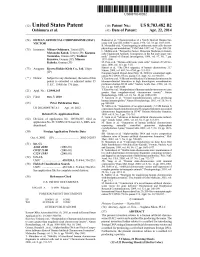 (12) United States Patent (10) Patent No.: US 8,703,482 B2 Oshimura Et Al