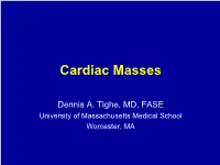 Cardiac Masses