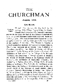 CHURCHMAN Augu$T, 1914