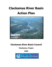 Clackamas River Basin Action Plan