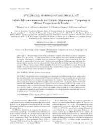 Estado Del Conocimiento De Los Cynipini (Hymenoptera: Cynipidae) En México: Perspectivas De Estudio