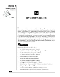 Hydrocarbons Y