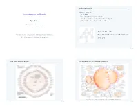Introduction to Graphs ・V = Nodes