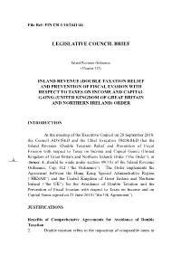 Legislative Council Brief