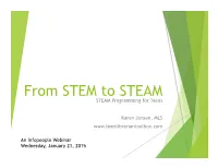 STEM-STEAM Programming FINAL.Pptx