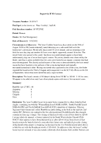2018 T677 Curators Report FLO BM
