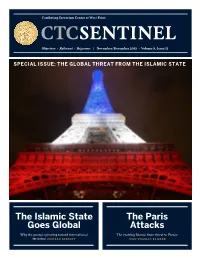 CTC Sentinel 8 (11): the Global Threat from the Islamic State