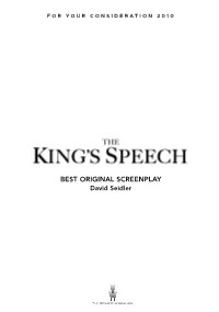 King's Speech