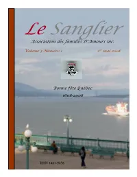 Le Sanglier 2008