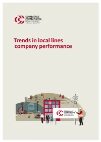 Trends in Local Lines Company Performance