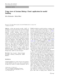 "Using Views of Systems Biology Cloud: Application