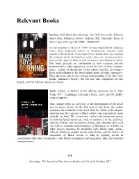 Relevant Books